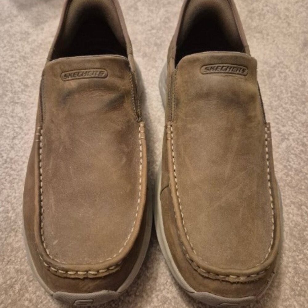 Skechers Slip-ins Relaxed Fit Parson - Oswin - Size 11.5 EXTRA WIDE FIT